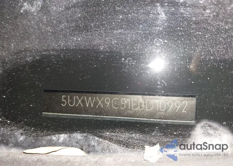 2014 BMW X3 xDrive28I из США, поврежденный, VIN 5UXWX9C51E0D10992